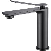 Смеситель для раковины Vincea Verse VBF-2VE1GM Вороненая сталь — фото 1, Смесители для раковины