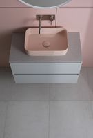 Тумба под раковину Allen Brau Infinity 85 1.21001.PWM подвесная Папирус матовый — фото 38, Тумбы под раковину