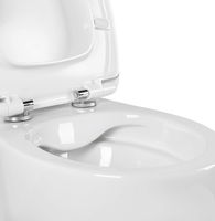 Комплект унитаза с инсталляцией Aquatek с сиденьем Микролифт и клавишей смыва Хром глянцевый арт-SET AQUATEK АЛЬТАИР cm-016 4в1 — фото 8, Комплекты унитаз + инсталляция