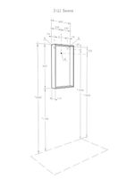 Зеркало Aquaton Бэлла 46 1A221702BBAZ0 с подсветкой Белое Джарра — фото 7, Зеркала в ванную комнату