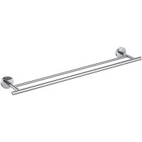 Полотенцедержатель Aquatek Оберон AQ4230CR двойной Хром — фото 1, Полотенцедержатели