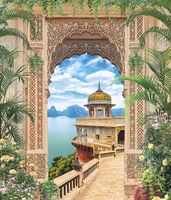 Фреска Ortograf Восток 30263 Фактура бархат FX Флизелин (2,3*2,7) Разноцветный, Архитектура/Пейзаж арт-30263 (бархат FX) — фото 2, Фрески