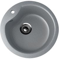 Кухонная мойка Ulgran Classic U-102-309 Темно-серая — фото 1, Кухонные мойки