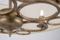 Люстра Maytoni House Anna H007PL-05G Кремовая Золото антик — фото 4, Люстры