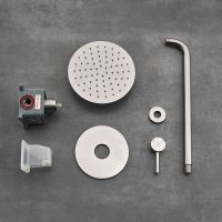 Душевая система Ростовская Мануфактура Сантехники SUS129-1 Нержавеющая сталь — фото 5, Душевое оборудование. Душевая программа