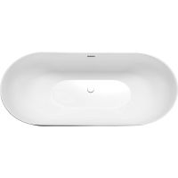 Товар: Акриловая ванна Grossman Classic 160х80 GR-2502MB без гидромассажа - фото 2 Акриловая ванна Grossman Classic 160х80 GR-2502MB без гидромассажа — фото 2, Ванны