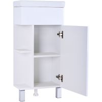 Товар: Тумба с раковиной Orange Мини 40 R Mini2-40TUW+Ra Белый - фото 3 Тумба с раковиной Orange Мини 40 R Mini2-40TUW+Ra Белый — фото 3, Мебель для ванной