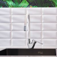 Товар: Смеситель для кухни Ростовская Мануфактура Сантехники Boou B8274-10F-E306A Белый Хром - фото 5 Смеситель для кухни Ростовская Мануфактура Сантехники Boou B8274-10F-E306A Белый Хром — фото 5, Смесители