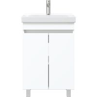 Товар: Тумба под раковину Onika Милтон Квадро 55 105561 Белая - фото 2 Тумба под раковину Onika Милтон Квадро 55 105561 Белая — фото 2, Мебель для ванной