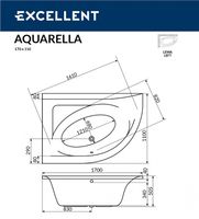 Товар: Акриловая ванна Excellent Aquarella 170x110 L WAEX.ARL17.LINE.CR с гидромассажем - фото 7 Акриловая ванна Excellent Aquarella 170x110 L WAEX.ARL17.LINE.CR с гидромассажем — фото 7, Ванны