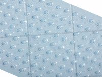 Коврик для душа Ridder Loup 54x55 609203 Голубой — фото 2, Аксессуары для туалета