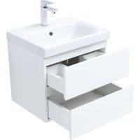 Комплект мебели для ванной Aquanet Беркли 50 306356 подвесной Белый глянец — фото 8, Комплекты мебели для ванной