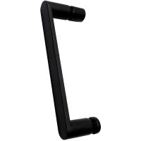 Душевой уголок Abber Sonnenstrand 90x100 AG04090B-S100B профиль Черный стекло прозрачное — фото 3, Прямоугольные душевые уголки