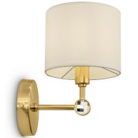 Настенный светильник Maytoni Neoclassic Alloro MOD088WL-01BS Белый Латунь — фото 1, Светильники