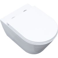 Унитаз Aquanet Lake W 316461 подвесной Белый без сиденья — фото 2, Унитазы