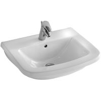 Раковина Jacob Delafon Panache 56 E1434-00 Белая — фото 1, Раковины подвесные