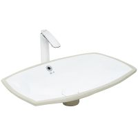 Раковина WeltWasser Deilbach 6076 53 10000004601 Белый глянец — фото 1, Раковины встраиваемые снизу