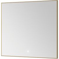 Зеркало Boheme Modern 80x70 543-080-G с подсветкой Золото с сенсорным выключателем и подогревом — фото 1, Мебель для ванной