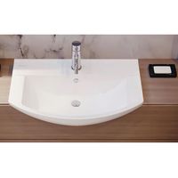 Товар: Раковина Sanita Luxe Best 85 WB.FN/Best/85-C/WHT.G/S1 Белая - фото 2 Раковина Sanita Luxe Best 85 WB.FN/Best/85-C/WHT.G/S1 Белая — фото 2, Раковины