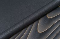 Обои Артекс Selena 10820-05 Винил на флизелине (1,06*10,05) Серый/Черный, Однотонный — фото 4, Обои для стен