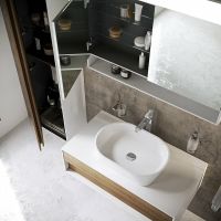 Зеркальный шкаф Ravak MC Step 100 X000001421 с подсветкой Белый глянцевый — фото 2, Зеркальные шкафы в ванную