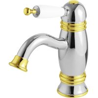 Товар: Смеситель для раковины Migliore Oxford 19159 Хром Золото - фото 1 Смеситель для раковины Migliore Oxford 19159 Хром Золото — фото 1, Смесители для раковины