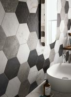 Керамогранит Marazzi Ragno Bistrot Crux Grey R4TE 18,2х21 см — фото 2, Керамогранит