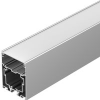 Профиль алюминиевый Arlight S2-Line 029440 накладной Серебристый — фото 1, Профили для светодиодных лент