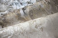 Обои Emiliana Parati Carrara 3 84627 Винил на флизелине (1,06*10,05) Белый, Мрамор — фото 3, Обои для стен