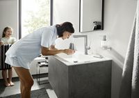 Смеситель для раковины Hansgrohe Finoris Хром арт-76063000 — фото 9, Смесители для раковины