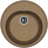 Кухонная мойка Florentina Лотос-510 20.290.B0510.105 Коричневая — фото 1, Кухонные мойки