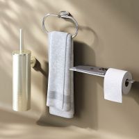 Набор аксессуаров для ванной AM.PM Sense L AK74T0503W Хром — фото 2, Наборы аксессуаров для ванной комнаты