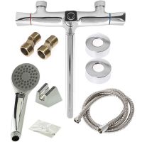 Смеситель для ванны Orange Alfi M82-214cr универсальный Хром — фото 6, Смесители