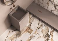 Товар: Керамогранит Keope 9Cento Alba Oro Lap RT F9F5 60х120 см - фото 2 Керамогранит Keope 9Cento Alba Oro Lap RT F9F5 60х120 см — фото 2, Керамогранит