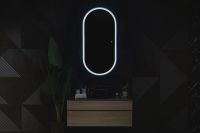 Зеркало Silver Mirrors Виола-ТХ 60 LED-00002695 с подсветкой Белое с сенсорным выключателем и диммером — фото 8, Мебель для ванной