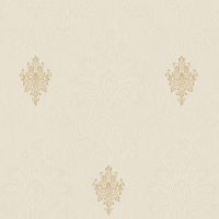 Обои Bernardo Bartalucci Gabriella 84140-1 Винил на флизелине (1,06*10,05) Белый, Дамаск — фото 1, Обои для стен