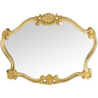 Зеркало Migliore CDB 90 30492 Золото — фото 1, Зеркала в ванную комнату