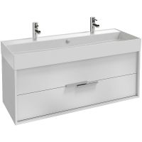 Тумба под раковину Jacob Delafon Vivienne 120 EB1669-J5-J5 подвесная Белая глянцевая — фото 1, Тумбы под раковину