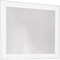 Зеркало Jorno Karat 100 Kar.02.100/P/W с подсветкой с бесконтактным выключателем — фото 1, Зеркала в ванную комнату