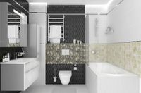 Товар: Керамический декор Laparet Tabu Bomond белый 1490 30х60 см - фото 2 Керамический декор Laparet Tabu Bomond белый 1490 30х60 см — фото 2, Керамическая плитка