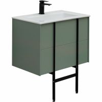 Тумба под раковину Allen Brau Reality 70 1.32004.CGM подвесная Олива матовая — фото 18, Тумбы под раковину