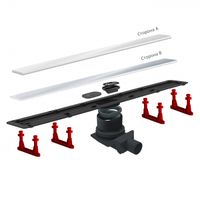 Товар: Трап для душа Pestan Confluo Frameless Line 950 White Glass 13701216 с решеткой - фото 7 Трап для душа Pestan Confluo Frameless Line 950 White Glass 13701216 с решеткой — фото 7, Трапы для душа