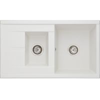 Кухонная мойка Aquaton Делия 87 1A716232DE240 Жемчуг — фото 1, Кухонные мойки