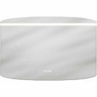 Зеркало Caprigo Софт 120 2063HW с подсветкой с сенсорным выключателем с подогревом и часами — фото 1, Мебель для ванной