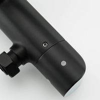 Душевая система Gappo G03-6 G2403-56 с термостатом Черная матовая Хром — фото 6, Душевое оборудование. Душевая программа