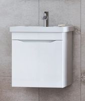 Тумба под раковину Vigo Grani 50 tp.GRI.FOS.50.1Y подвесная Белая — фото 2, Мебель для ванной