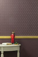 Обои Hygge Winter Moments Hg26 010 Флизелин (1*10,05) Сеоебряный/Коричневый, Горох/Орнамент — фото 2, Обои для стен