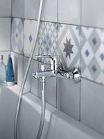 Смеситель для душа Jacob Delafon Oscar Хром арт-E29843-CP — фото 2, Смесители для душа без лейки