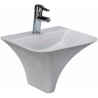 Раковина beWash Ladoga 46 54461101 Белый глянец — фото 1, Раковины