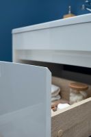 Товар: Тумба с раковиной Aquanet Токио 130 L 239217 подвесная Белая - фото 27 Тумба с раковиной Aquanet Токио 130 L 239217 подвесная Белая — фото 27, Тумбы с раковиной